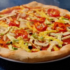 Pizza Vegetariana/Post (400g medie / 500g mare )